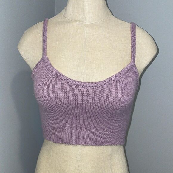 UK2LA Crop Sweater Top Size S - Picture 1 of 7